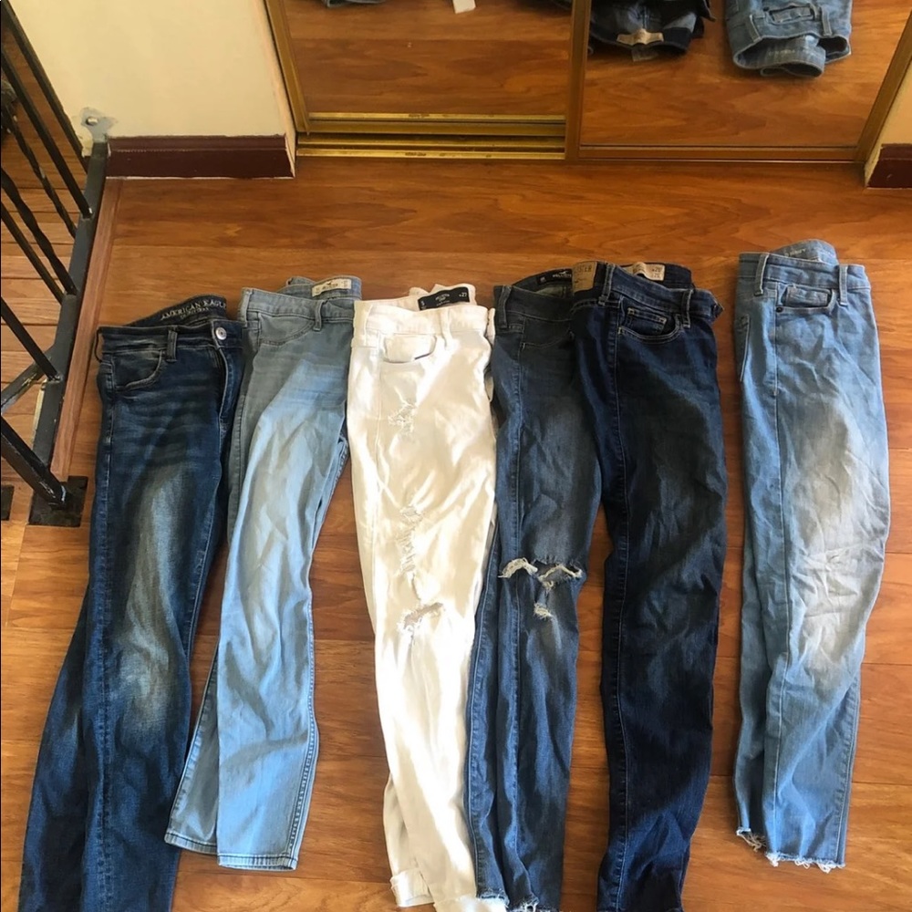HUGE skinny jeans bundle!!